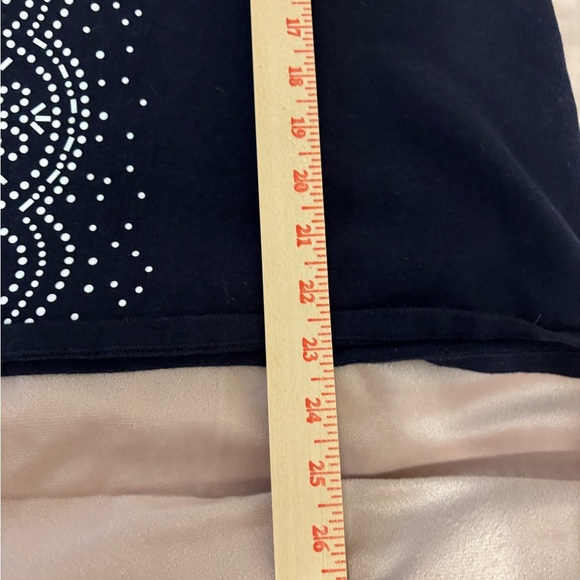 Alfred Dunner Black Beaded Short Sleeve Blouse - Picture 5 of 8